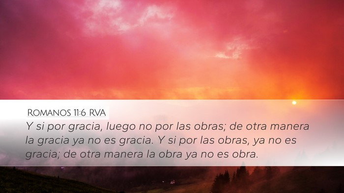 Romanos 11:6 RVA Bible Verse Image