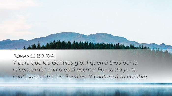 Romanos 15:9 RVA Bible Verse Image