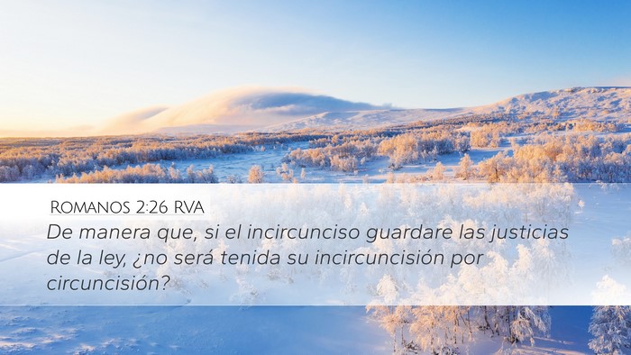 Romanos 2:26 RVA Bible Verse Image