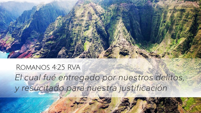 Romanos 4:25 RVA Bible Verse Image