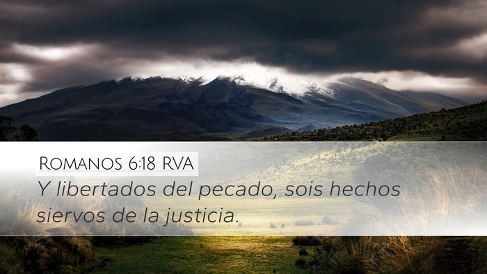 Romanos 6:18 RVA Bible Verse Image