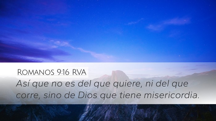 Romanos 9:16 RVA Bible Verse Image