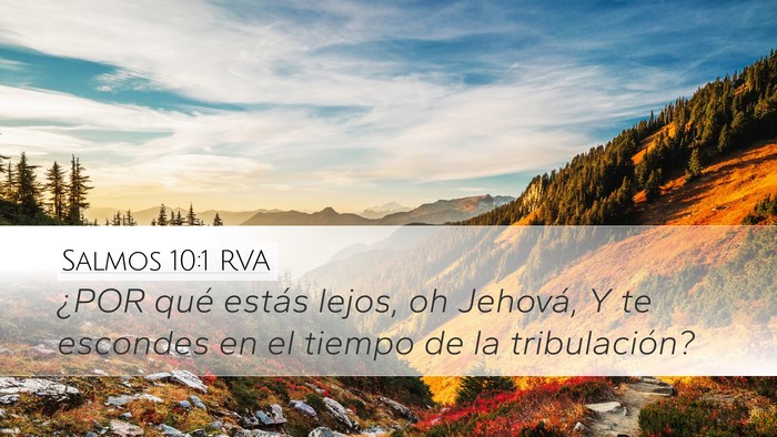 Salmos 10:1 RVA Bible Verse Image