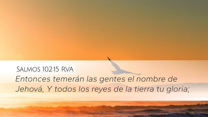 Salmos 102:15 RVA Bible Verse Image