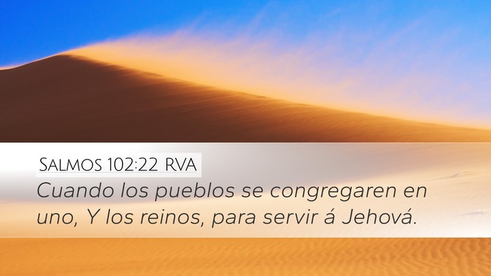 Salmos 102:22 RVA Bible Verse Image