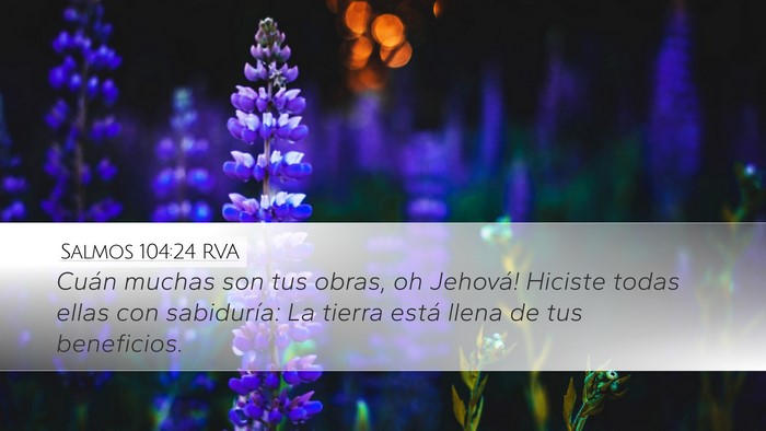 Salmos 104:24 RVA Bible Verse Image
