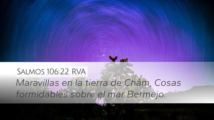 Salmos 106:22 RVA Bible Verse Image