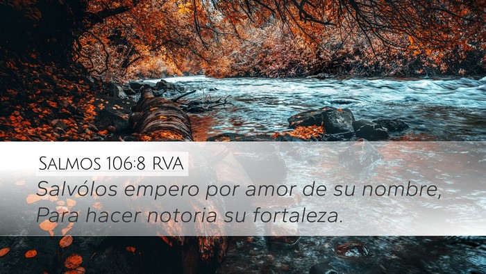 Salmos 106:8 RVA Bible Verse Image