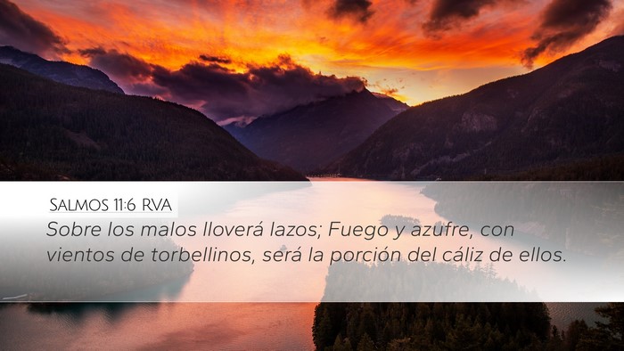 Salmos 11:6 RVA Bible Verse Image