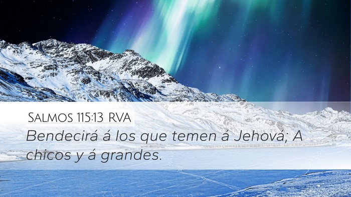 Salmos 115:13 RVA Bible Verse Image
