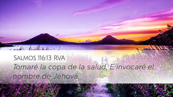 Salmos 116:13 RVA Bible Verse Image
