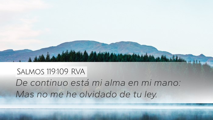 Salmos 119:109 RVA Bible Verse Image