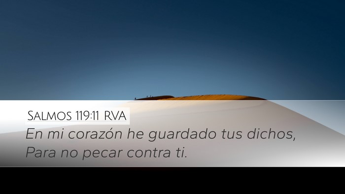 Salmos 119:11 RVA Bible Verse Image