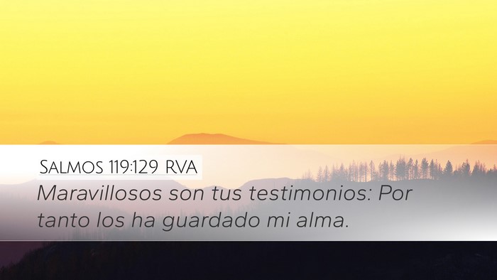 Salmos 119:129 RVA Bible Verse Image