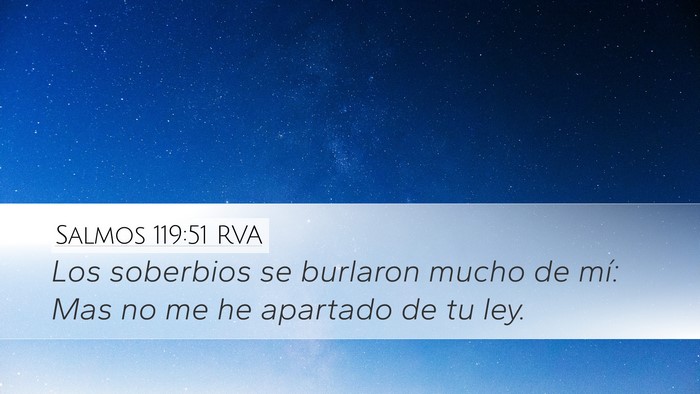 Salmos 119:51 RVA Bible Verse Image