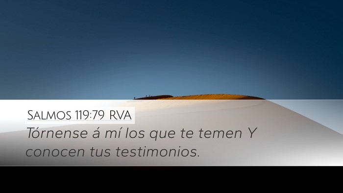 Salmos 119:79 RVA Bible Verse Image
