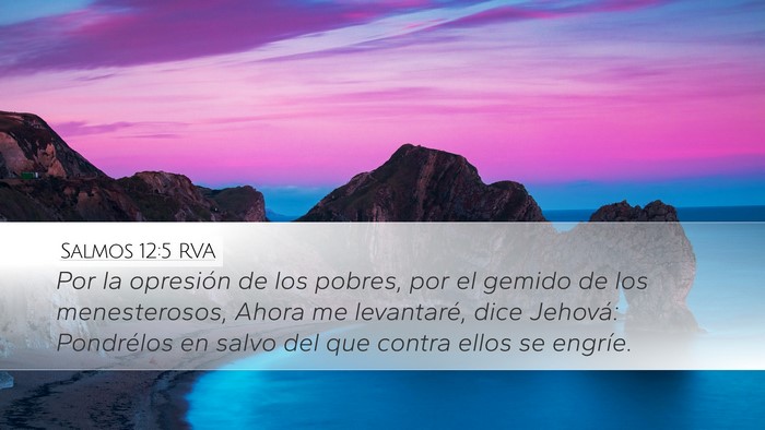 Salmos 12:5 RVA Bible Verse Image