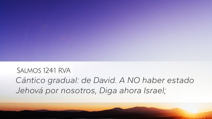 Salmos 124:1 RVA Bible Verse Image