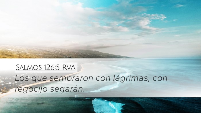 Salmos 126:5 RVA Bible Verse Image