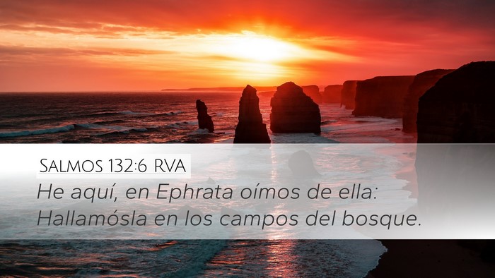 Salmos 132:6 RVA Bible Verse Image