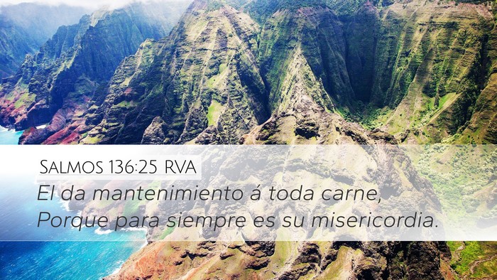 Salmos 136:25 RVA Bible Verse Image