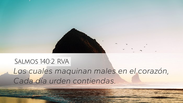 Salmos 140:2 RVA Bible Verse Image