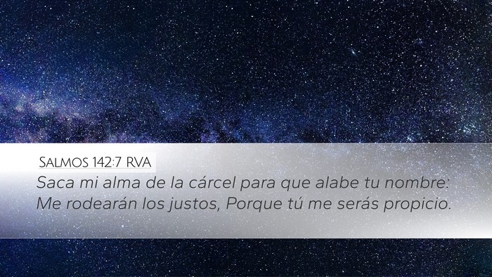 Salmos 142:7 RVA Bible Verse Image