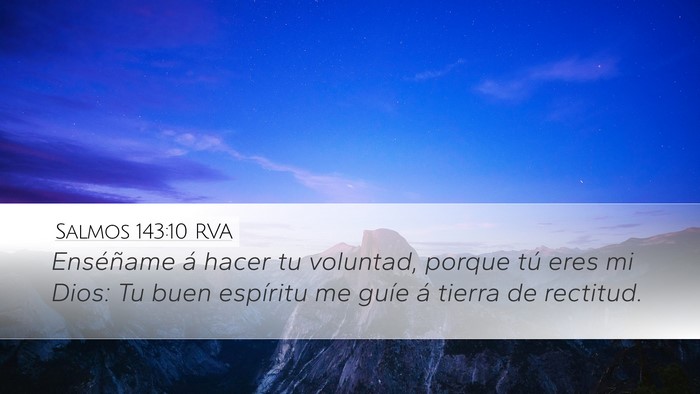 Salmos 143:10 RVA Bible Verse Image