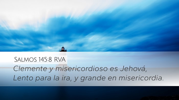 Salmos 145:8 RVA Bible Verse Image