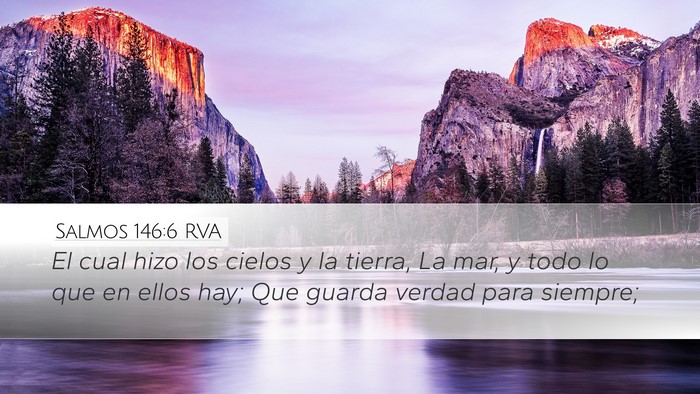 Salmos 146:6 RVA Bible Verse Image