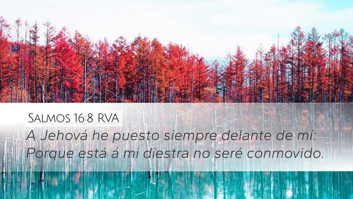 Salmos 16:8 RVA Bible Verse Image