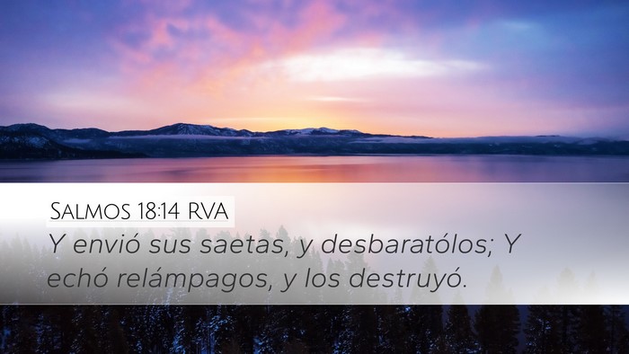 Salmos 18:14 RVA Bible Verse Image