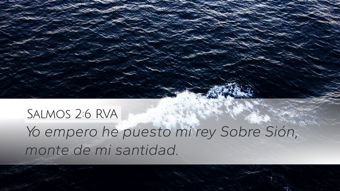 Salmos 2:6 RVA Bible Verse Image