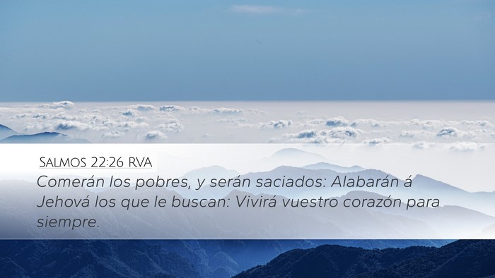 Salmos 22:26 RVA Bible Verse Image