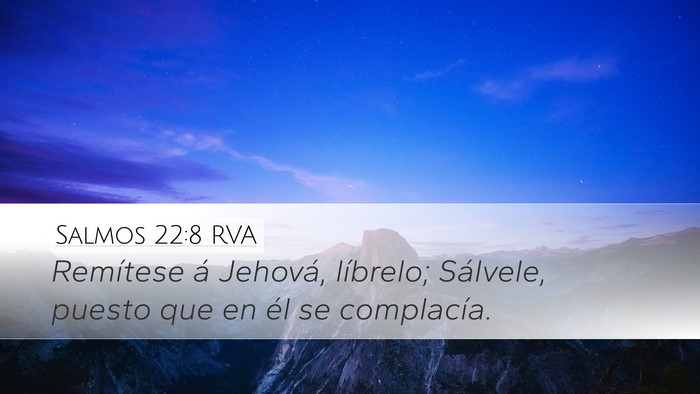 Salmos 22:8 RVA Bible Verse Image