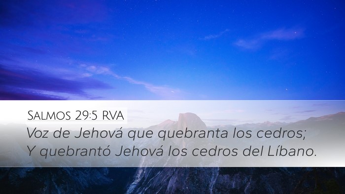 Salmos 29:5 RVA Bible Verse Image
