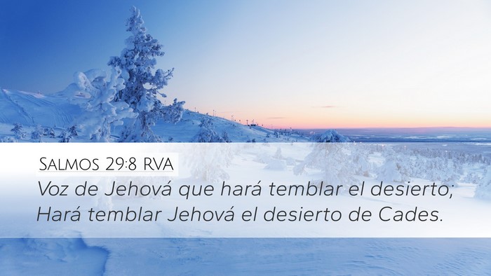 Salmos 29:8 RVA Bible Verse Image