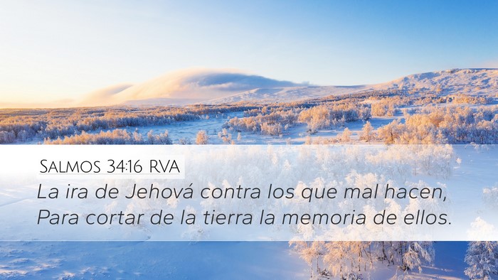 Salmos 34:16 RVA Bible Verse Image