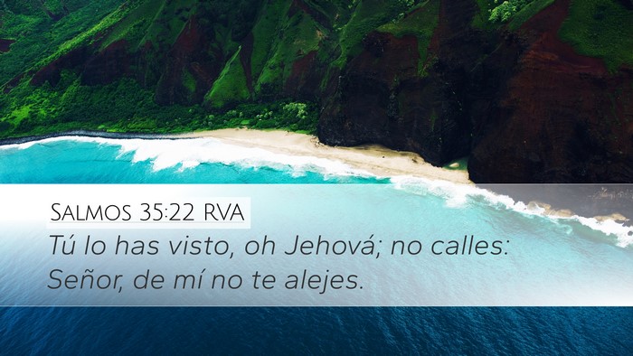 Salmos 35:22 RVA Bible Verse Image