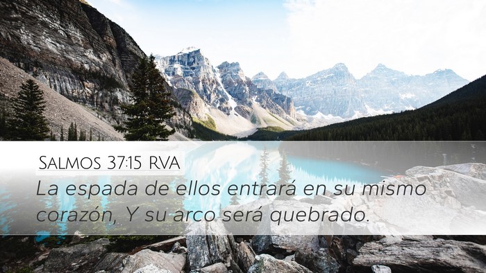 Salmos 37:15 RVA Bible Verse Image