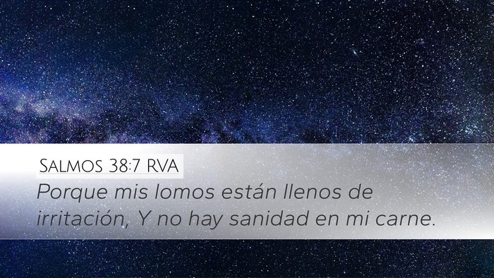 Salmos 38:7 RVA Bible Verse Image