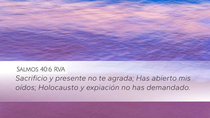 Salmos 40:6 RVA Bible Verse Image