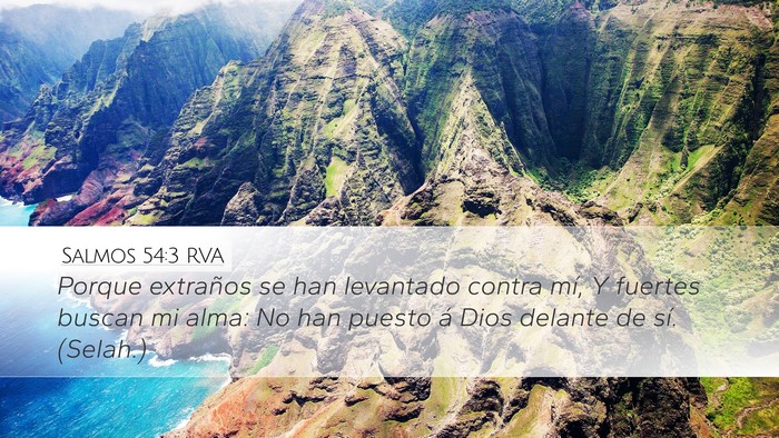 Salmos 54:3 RVA Bible Verse Image