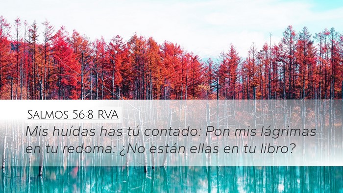Salmos 56:8 RVA Bible Verse Image