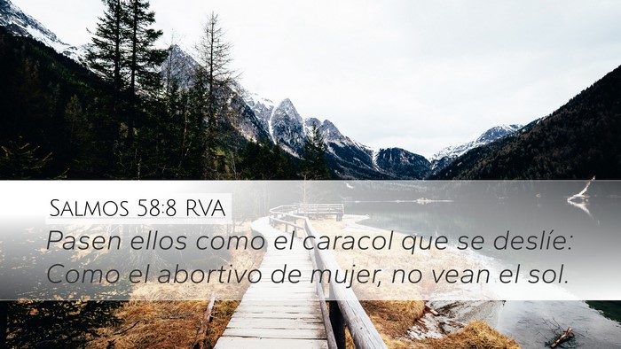 Salmos 58:8 RVA Bible Verse Image