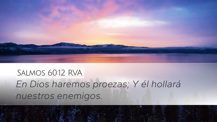 Salmos 60:12 RVA Bible Verse Image