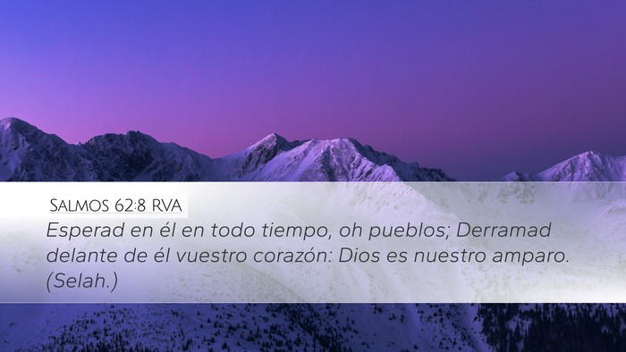 Salmos 62:8 RVA Bible Verse Image