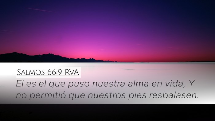 Salmos 66:9 RVA Bible Verse Image