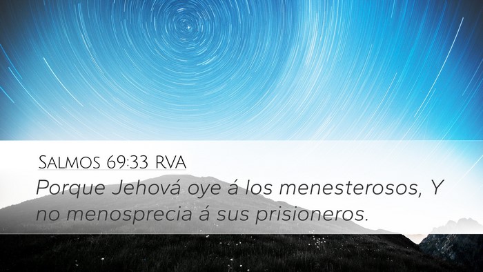 Salmos 69:33 RVA Bible Verse Image