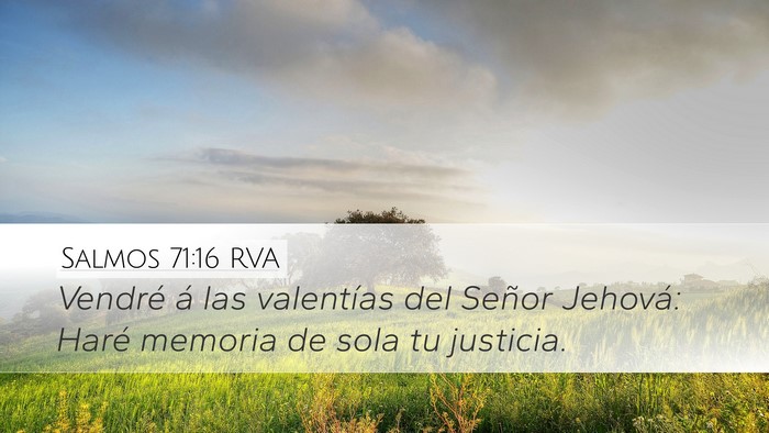 Salmos 71:16 RVA Bible Verse Image